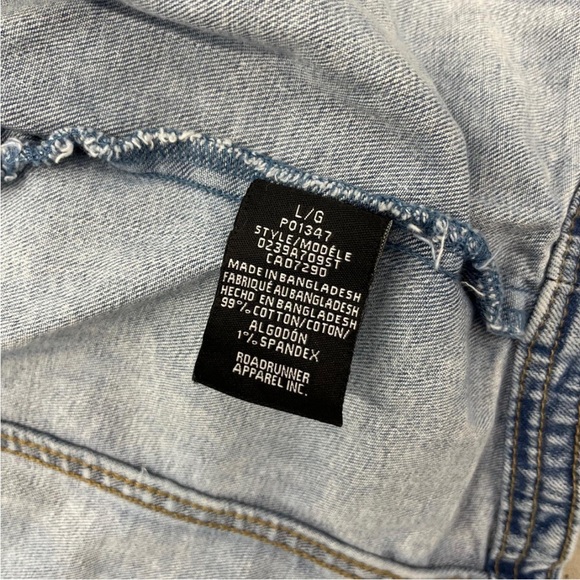 Light Blue Denim Jacket - Picture 7 of 8